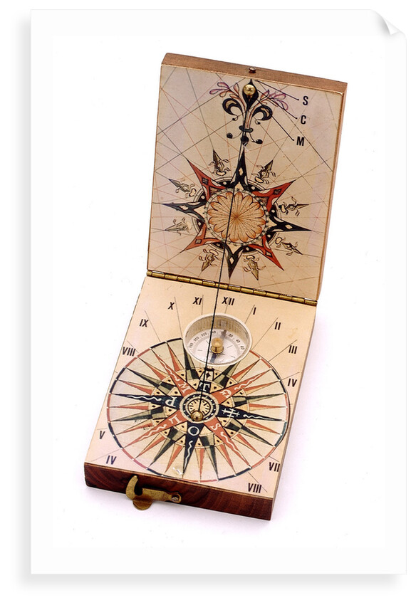 Diptych dial, leaves Ib and IIa by unknown