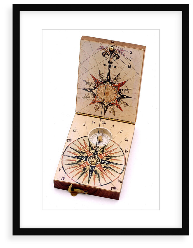 Diptych dial, leaves Ib and IIa by unknown