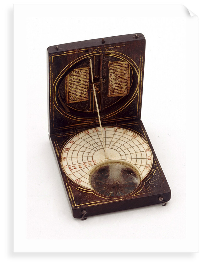 Diptych dial, leaves Ib and IIa by unknown