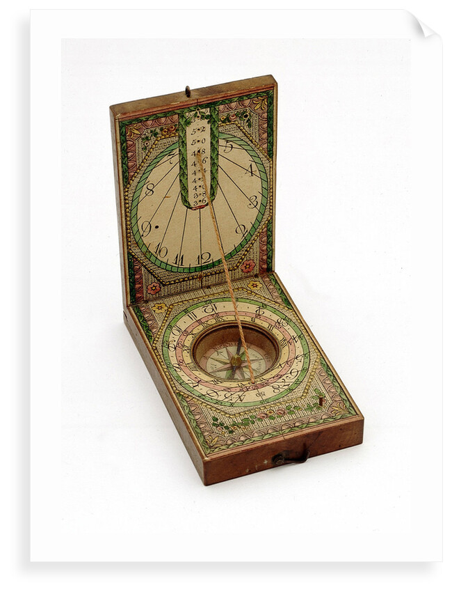 Diptych dial, leaves Ib and IIa by David Beringer