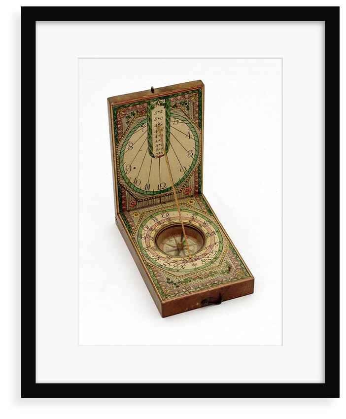 Diptych dial, leaves Ib and IIa by David Beringer