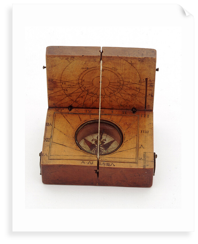 Diptych dial, leaves Ib and IIa by unknown