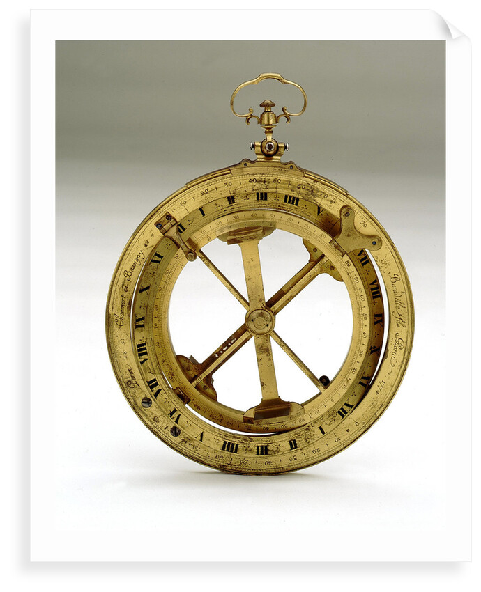 Universal equinoctial ring dial by Nicolas-Eloi Baradelle