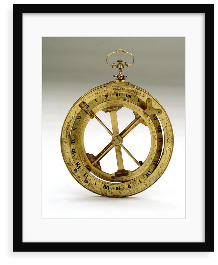 Universal equinoctial ring dial by Nicolas-Eloi Baradelle