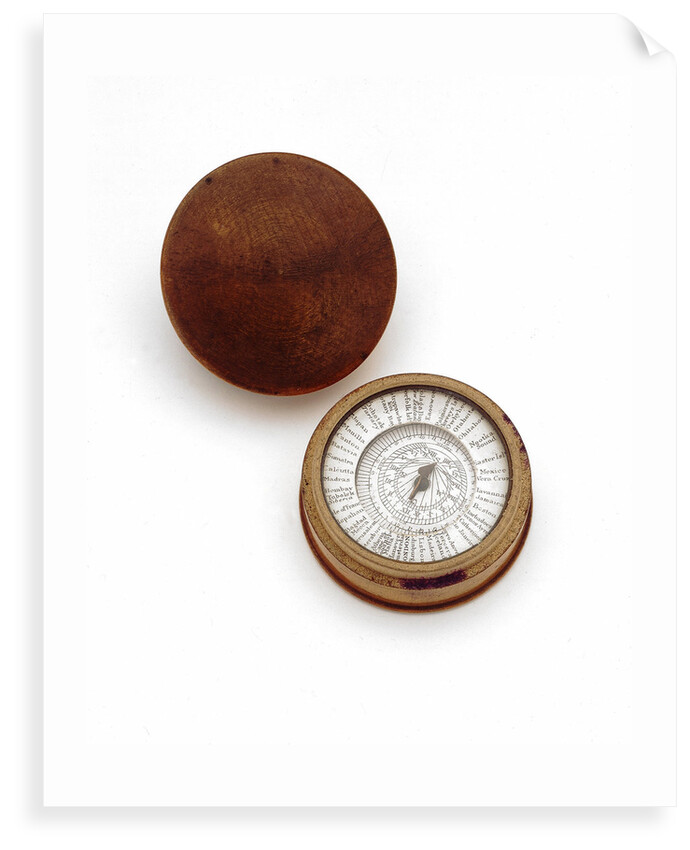 Magnetic dial, with lid by unknown