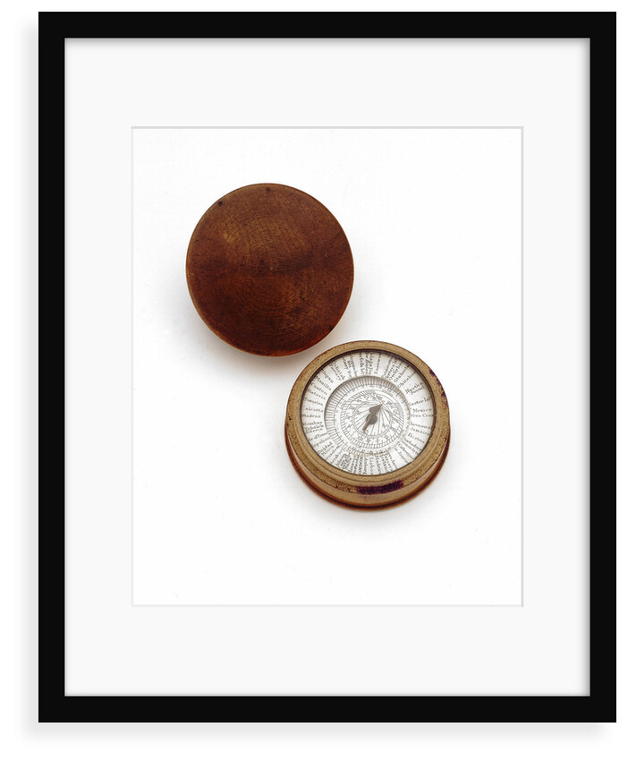 Magnetic dial, with lid by unknown