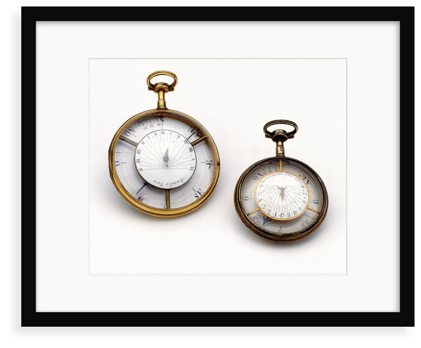 Compass dial, reverse by Rousseau