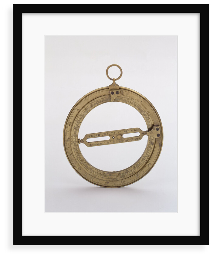 Universal equinoctial ring dial by William Parsons