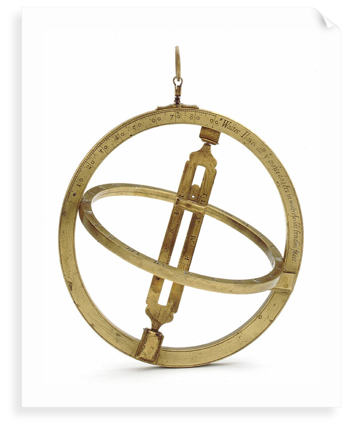 Universal equinoctial ring dial by Walter Hayes