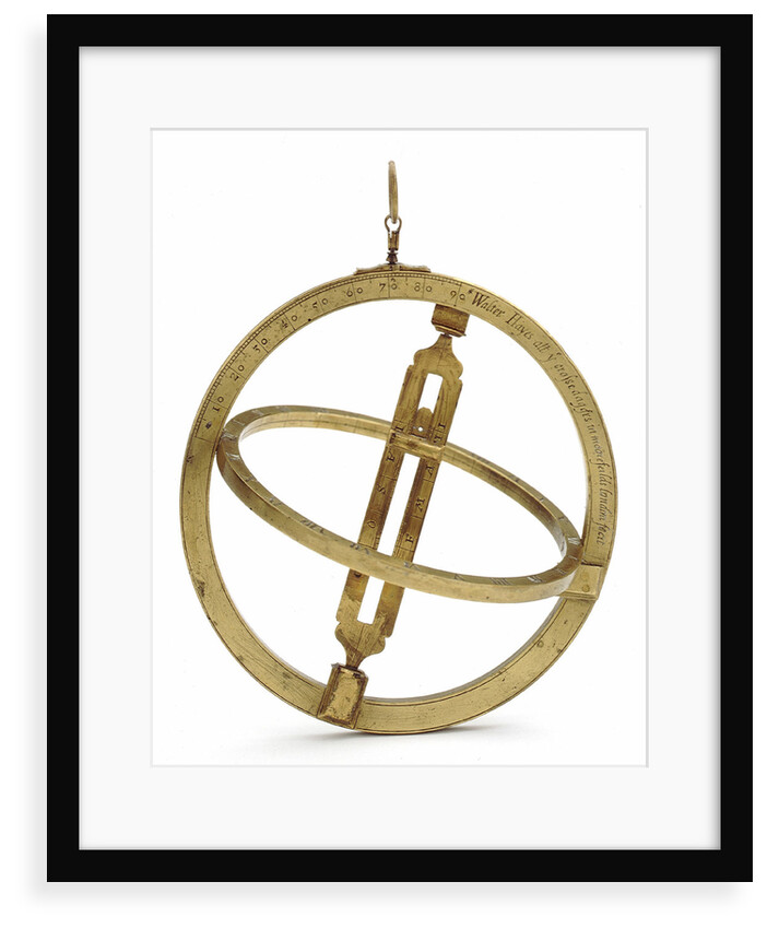 Universal equinoctial ring dial by Walter Hayes