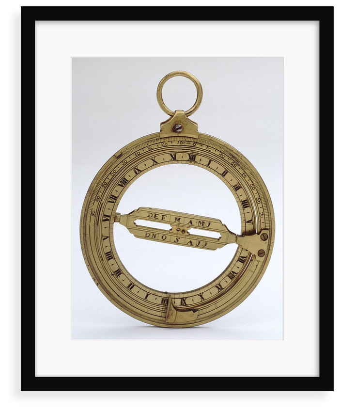 Universal equinoctial ring dial by unknown