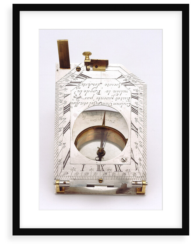 Inclining dial by Julien Le Roy