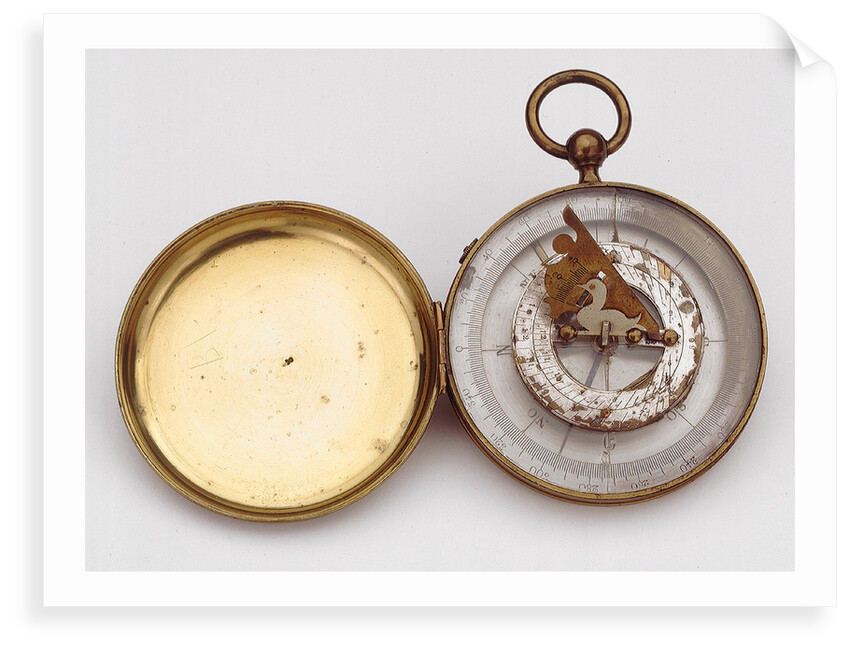 Compass dial by unknown