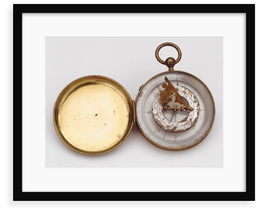 Compass dial by unknown