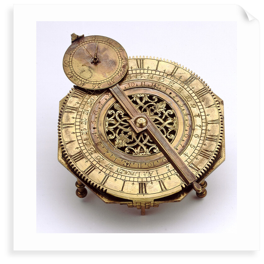 Mechanical equinoctial dial by Michael Bergauer