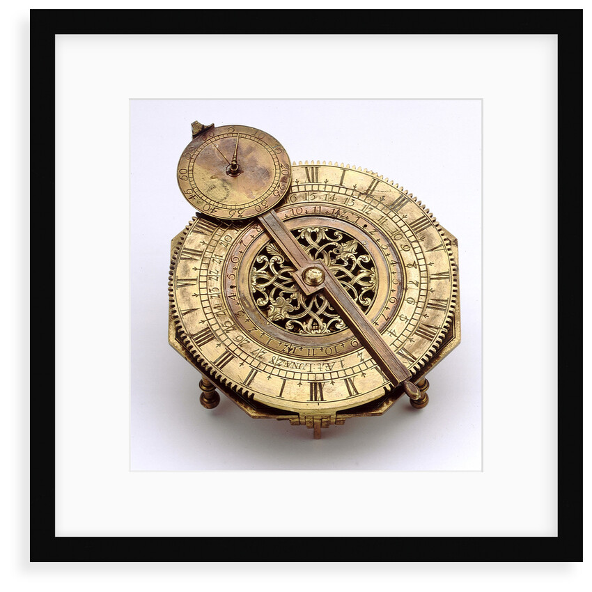 Mechanical equinoctial dial by Michael Bergauer