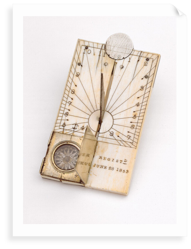 Horizontal dial by unknown