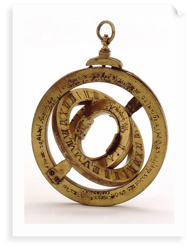 Universal equinoctial ring dial by unknown
