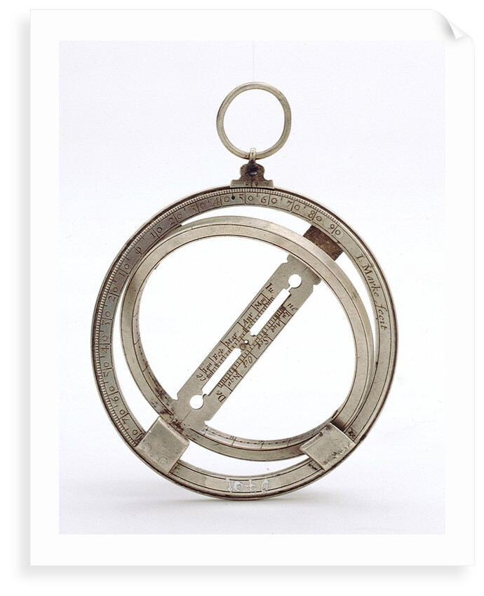 Universal equinoctial ring dial by John Marke