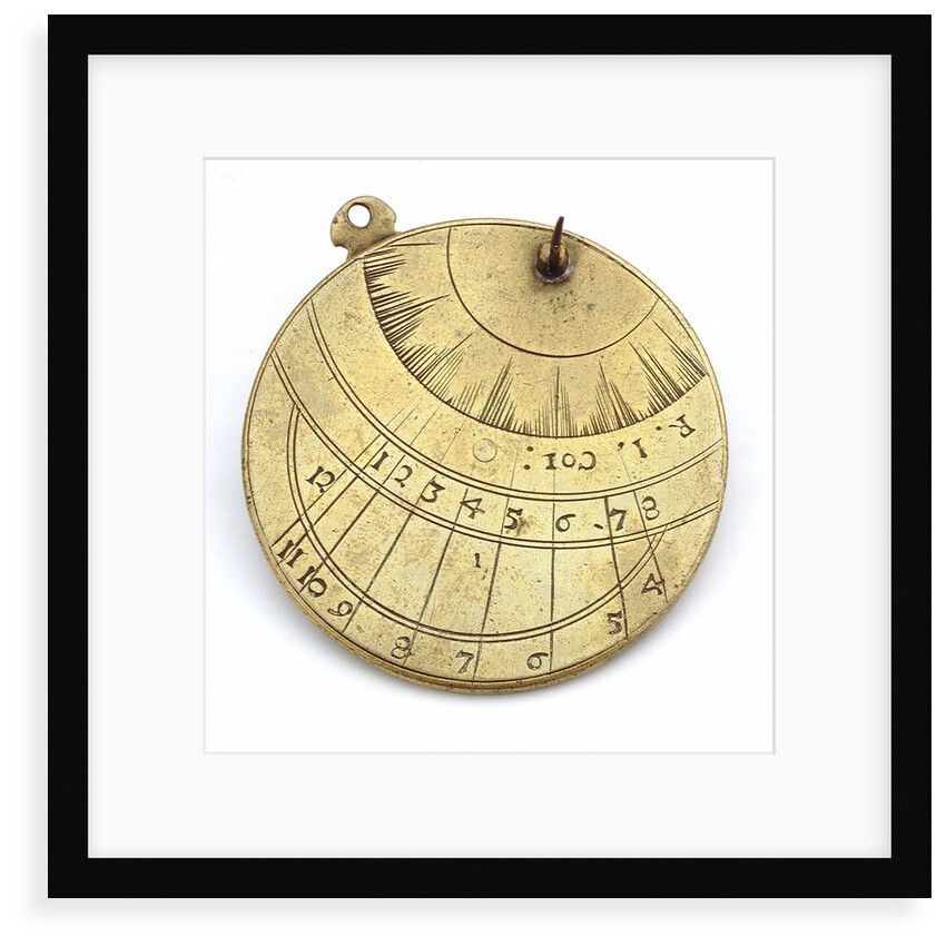 Vertical disc dial by unknown
