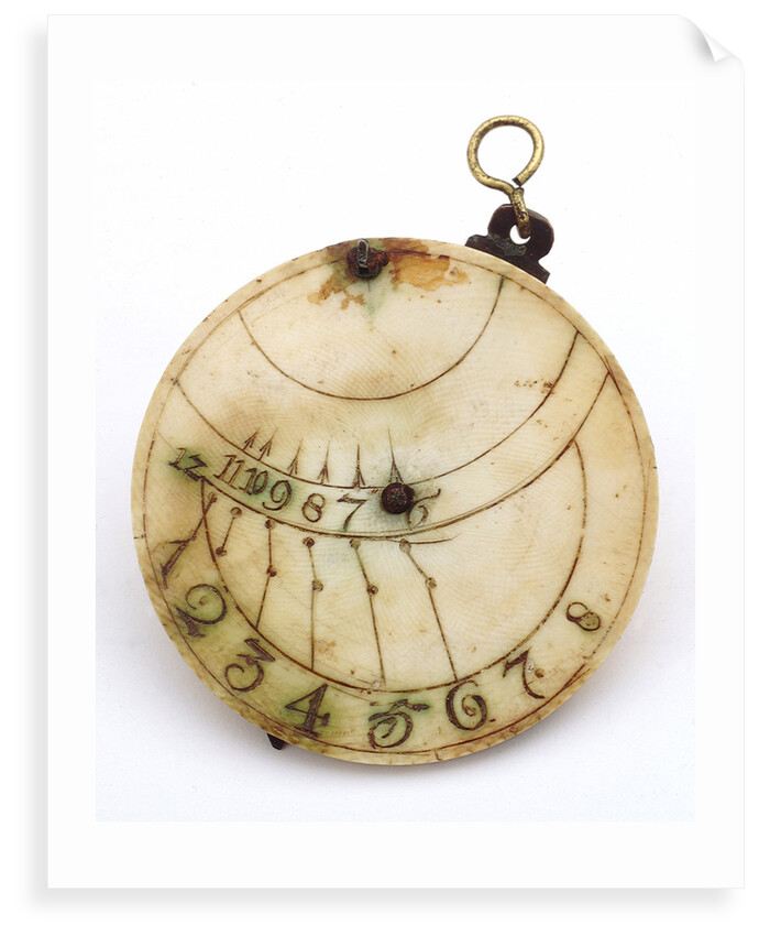 Vertical disc dial by unknown