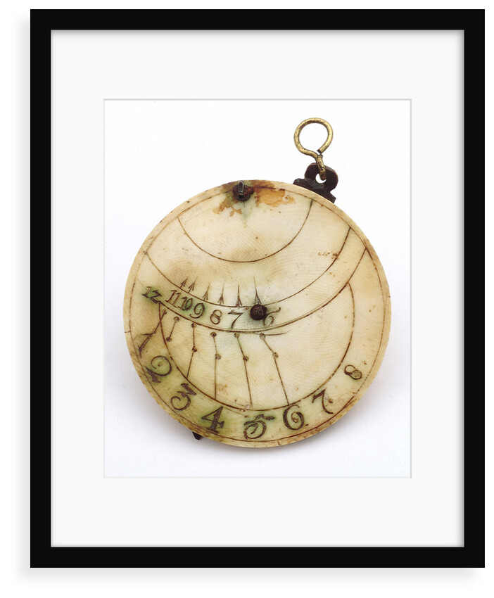 Vertical disc dial by unknown