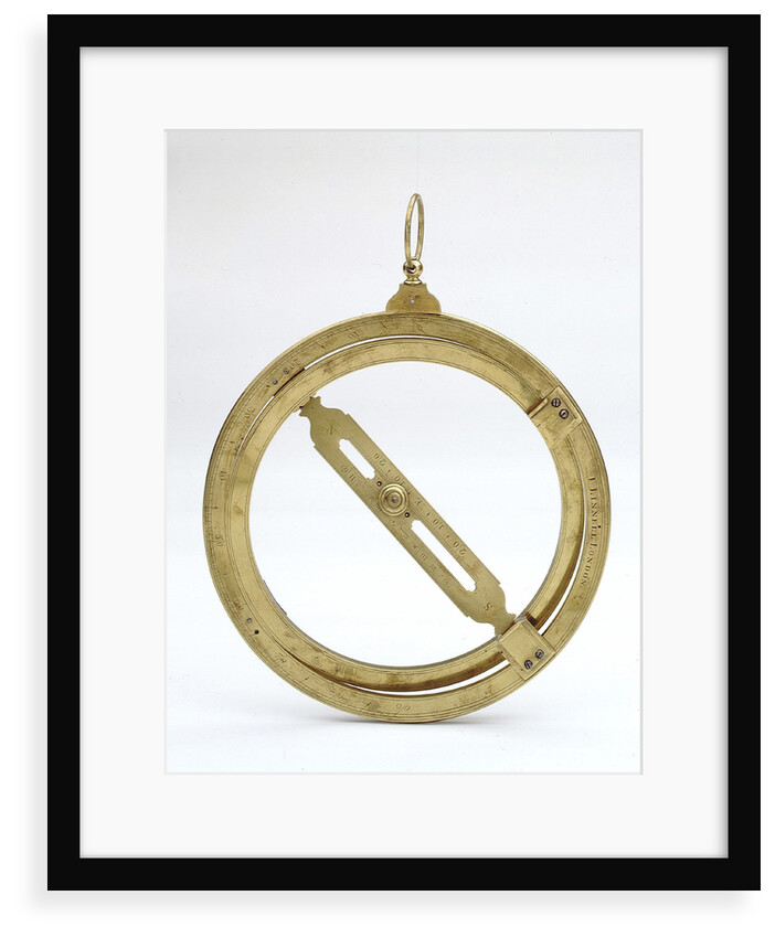 Universal equinoctial ring dial by Joseph Linnell
