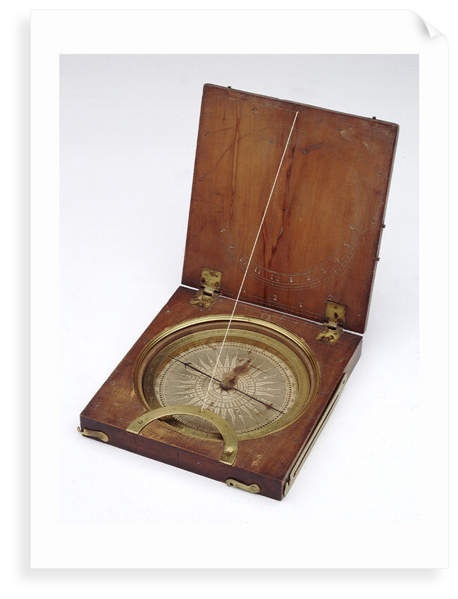 Diptych dial, leaves Ib and IIa by Henry Sutton
