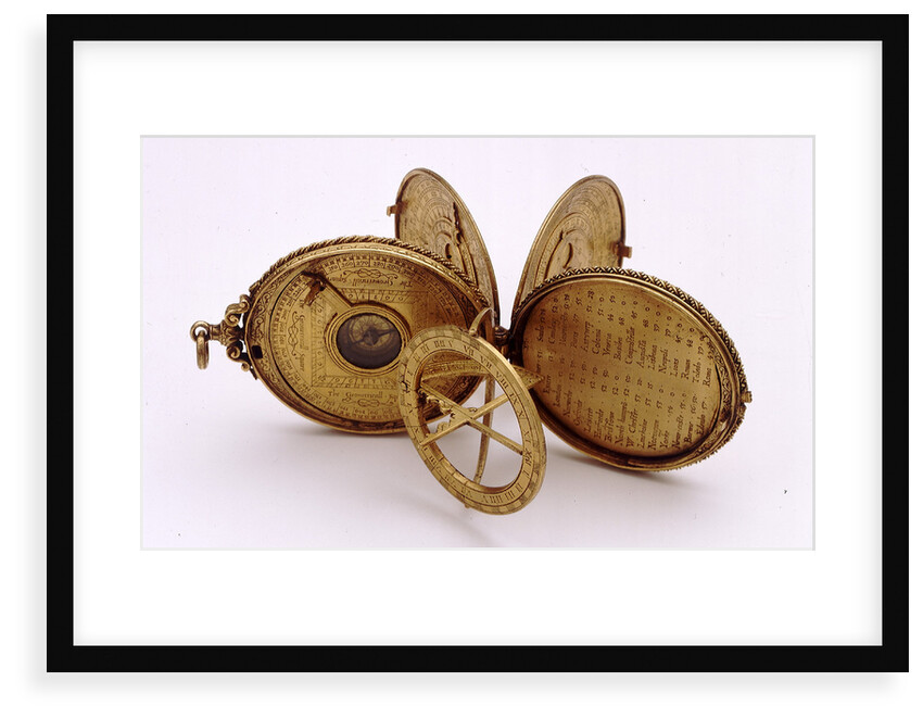 Astronomical compendium, all leaves by Humphrey Cole