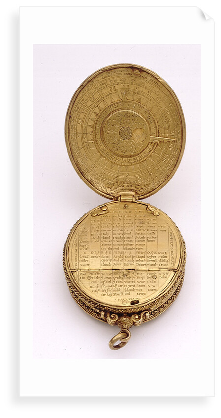 Astronomical compendium, all leaves by Humphrey Cole