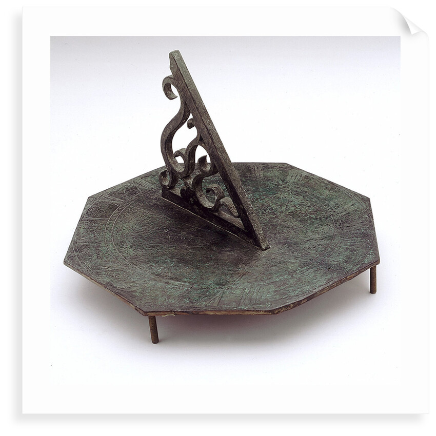 Horizontal pedestal dial by Ancient Monuments Laboratory