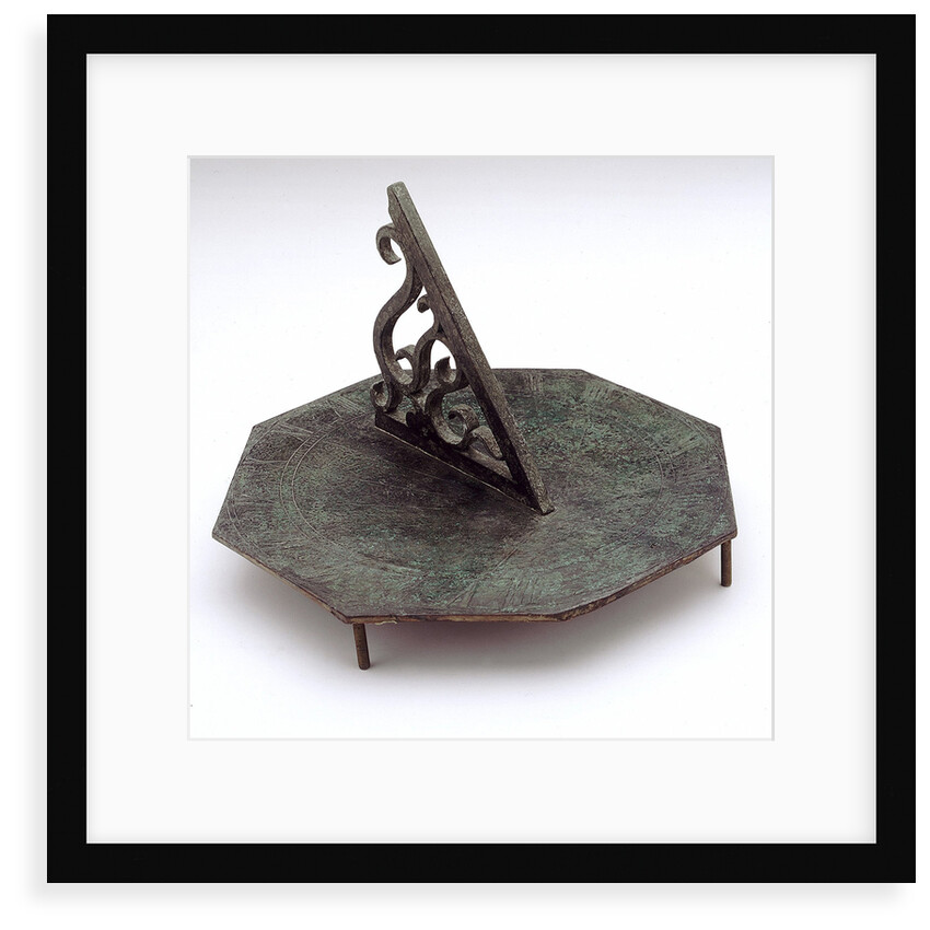 Horizontal pedestal dial by Ancient Monuments Laboratory