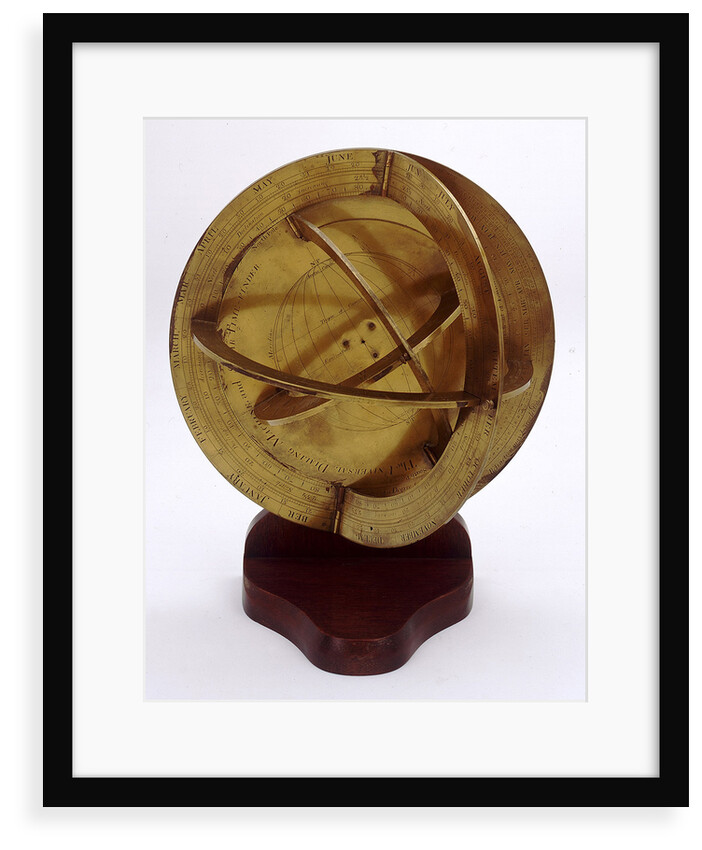 Universal equinoctial dial and armillary trigonometer by James Ferguson