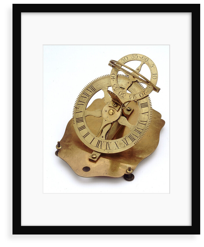 Mechanical equinoctial dial by unknown