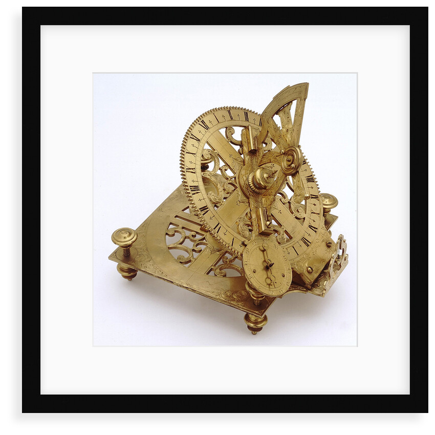 Mechanical equinoctial dial by unknown