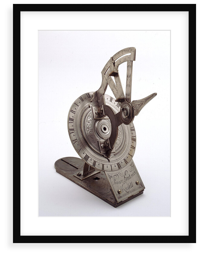 Equinoctial dial by Franz Antoni Knittl