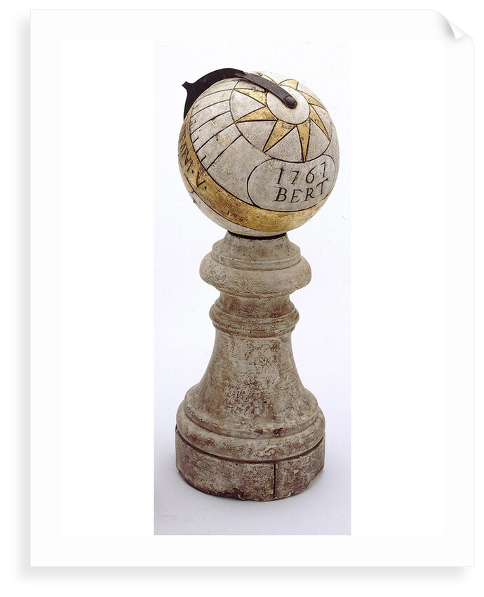 Equinoctial dial by Paul Bert