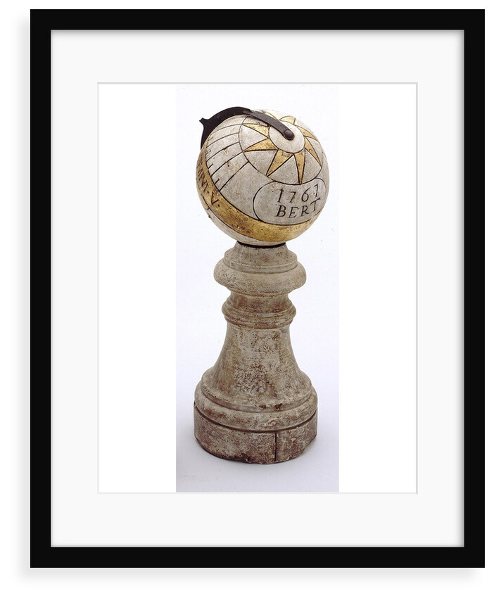 Equinoctial dial by Paul Bert
