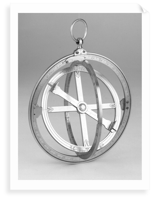 Universal equinoctial ring dial by Nicolas Bion