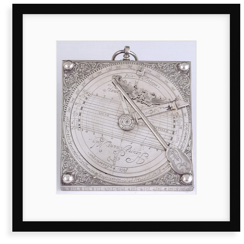 Equinoctial dial by Antoine Ferrier