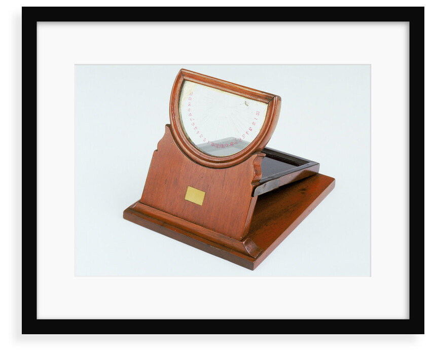 Polarising dial for latitude 51 28 North by Charles Wheatstone