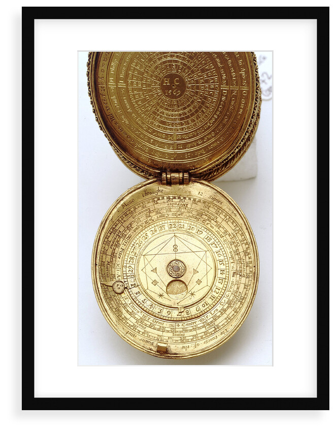Astronomical compendium, leaves IIa and Ib by Humphrey Cole