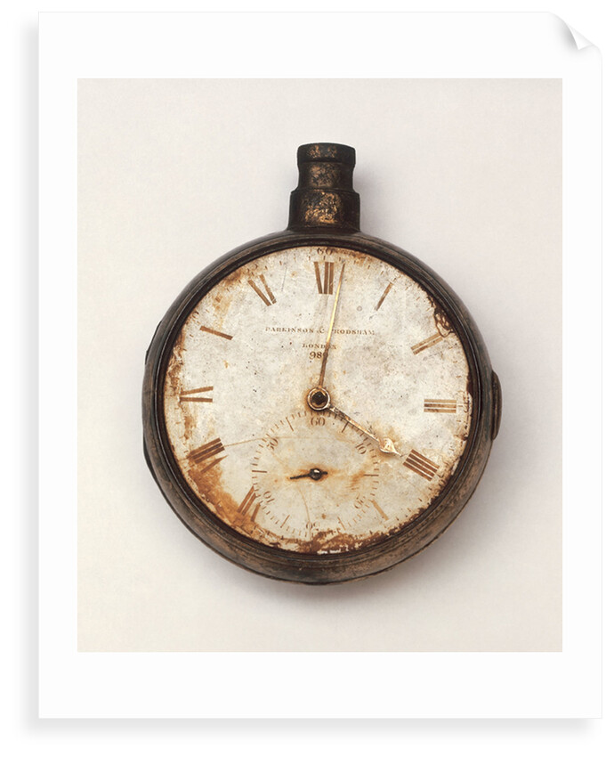 Pocket chronometer from the Franklin expedition by Parkinson & Frodsham
