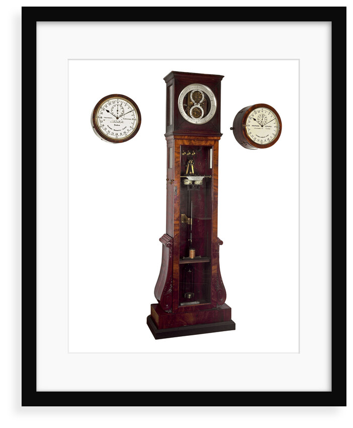 Electrical master clock by Shepherd