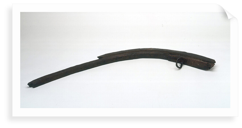 Keel of boat brought back by Schwatka by unknown