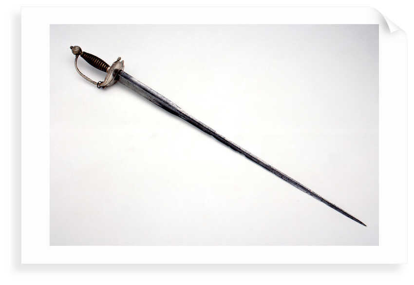 Sword belonging to Captain Richard Howe c1791 by Hillman