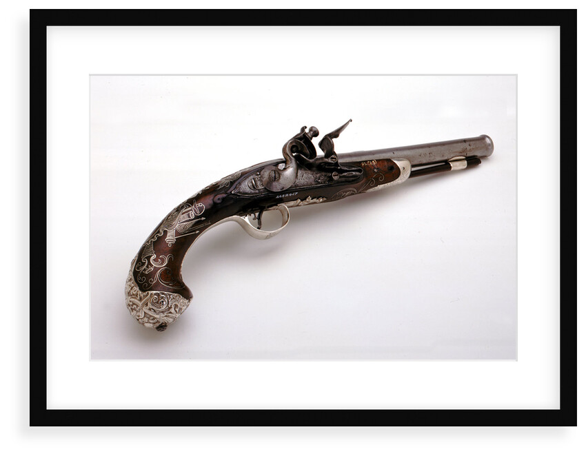 Pistol awarded to Captain Peter Reed by R. Wilson
