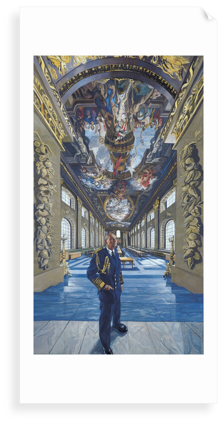 Admiral of the Fleet Terence Thornton Lewin, 1920-1999, Baron Lewin of Greenwich, KG, GCB, LVO, DSC by John Wonnacott