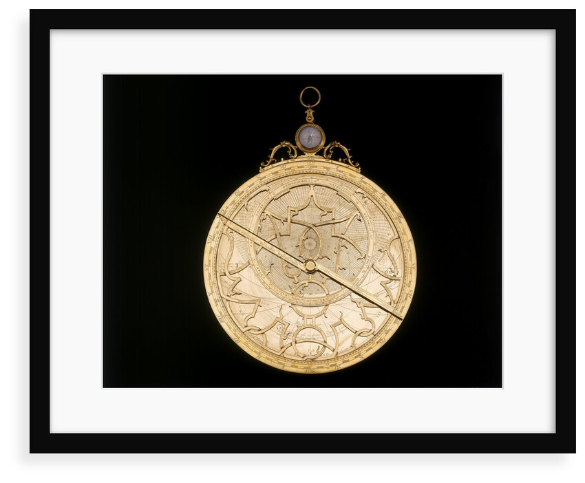 Astrolabe: mounted obverse by Erasmus Habermel