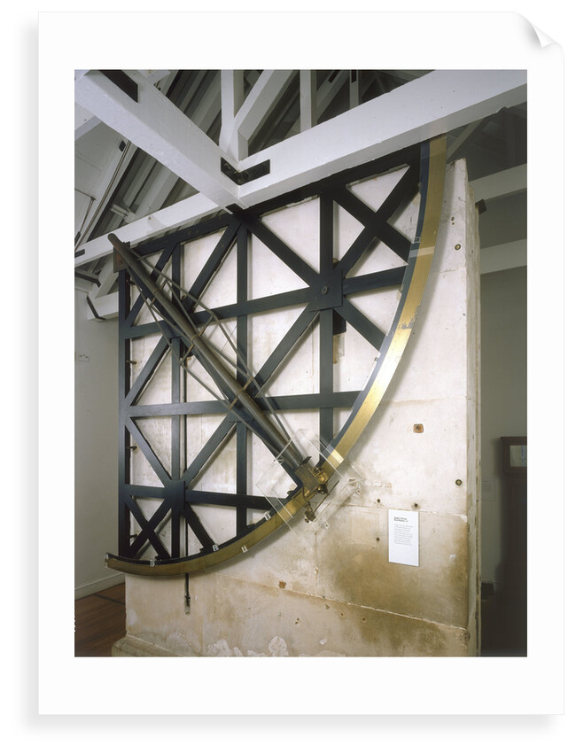 Zenith sector telescope by Edward Troughton